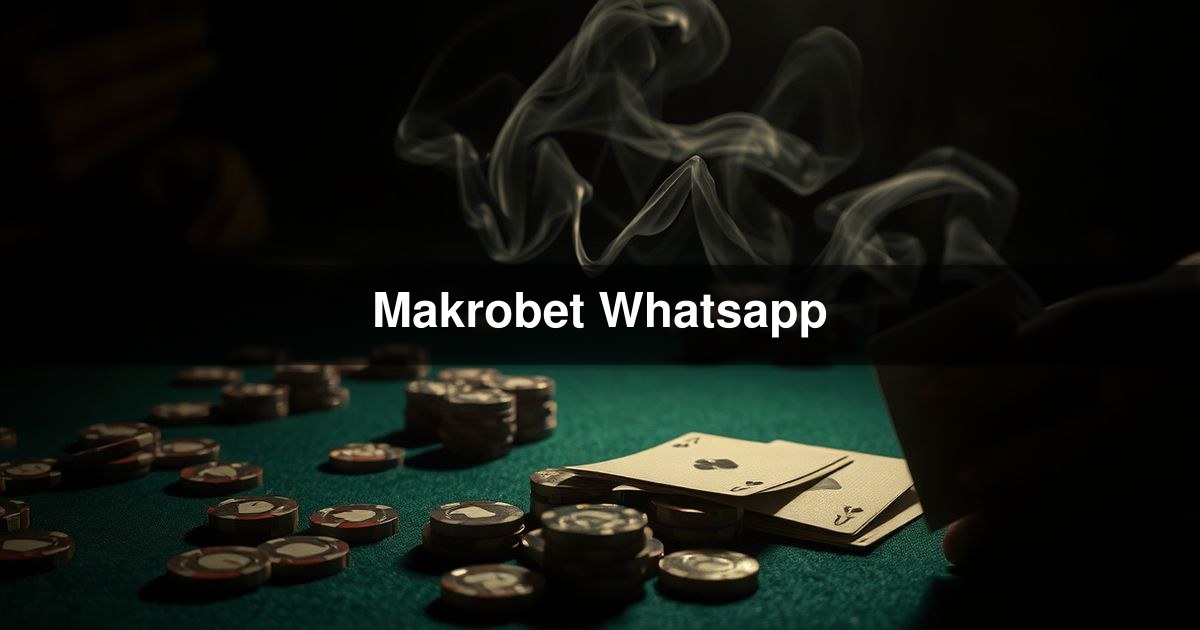 Makrobet Whatsapp